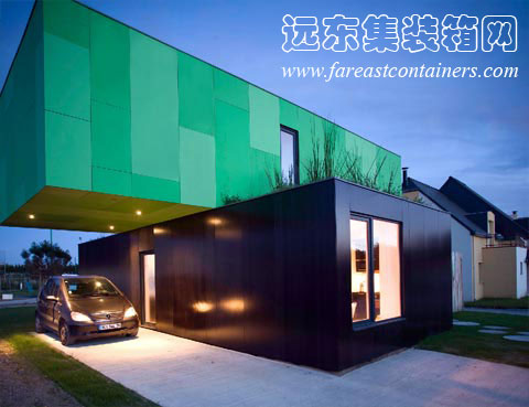 Cross Shape Container Home,集裝箱活動(dòng)房,集裝箱房屋,集裝箱建筑,集裝箱住宅,住人集裝箱