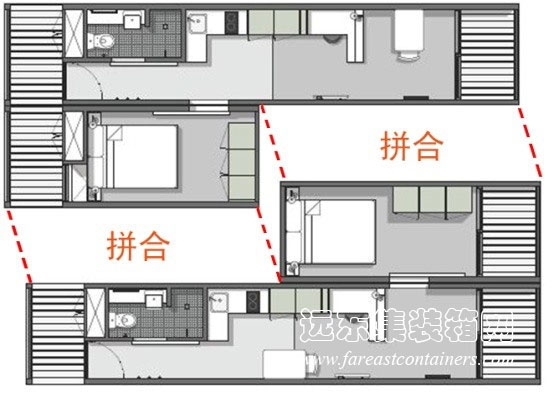 澳洲國立大學(xué)集裝箱宿舍室內(nèi)照片,集裝箱房屋,集裝箱活動房,住人集裝箱,集裝箱住宅,集裝箱建筑